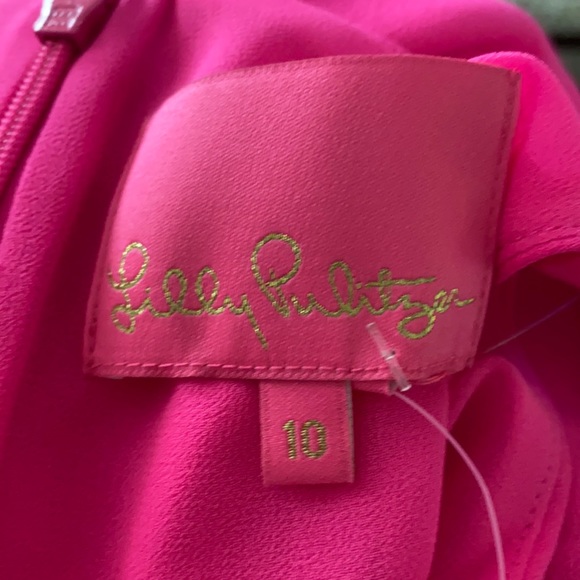 Lilly Pulitzer Adrienne Dress in Raz Berry NWT - Picture 3 of 5